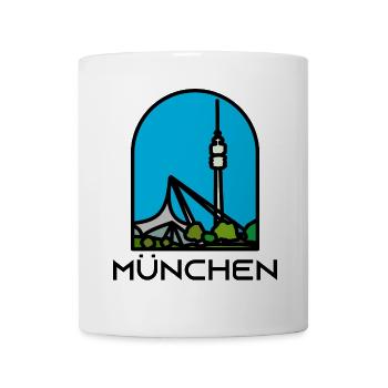 Munich - Tour - Mug blanc - blanc - Devant