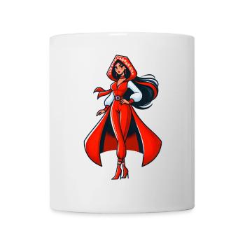 Ded Moroz Snegurotschka russischer Weihnachtsmann - Tasse - Weiß - Vorne
