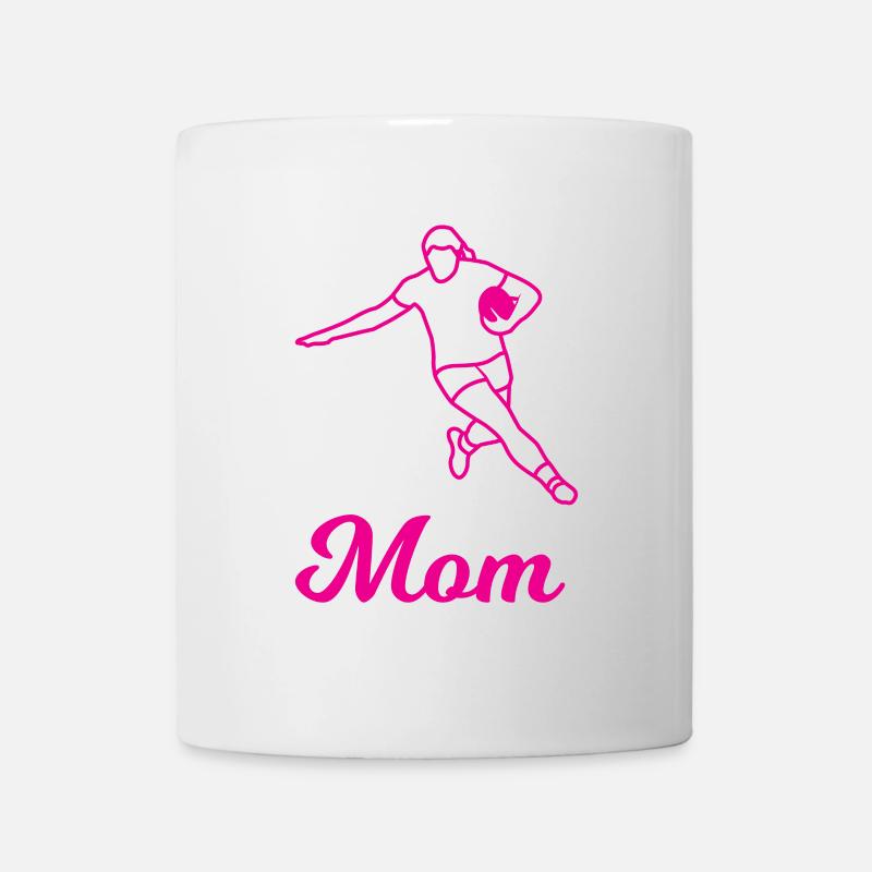 Maman Rugby - Mug blanc - blanc