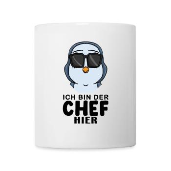 Pinguin - Tasse - Weiß - Vorne