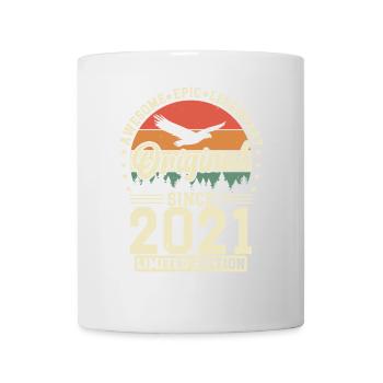 2021 Original 2021 Vintage Vintage Retro anniversa - Mug - white - Front