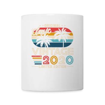 2020 Original 2020 Vintage Vintage Retro Jahrestag - Tasse - Weiß - Vorne