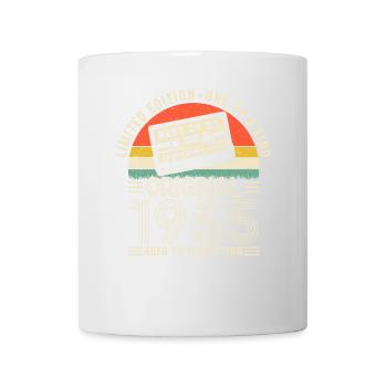 1955 Vintage Retro Jubiläumsgeschenk - Tasse - Weiß - Vorne