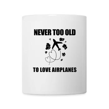 Airplane Airplanes Motif Saying - Mug - white - Front