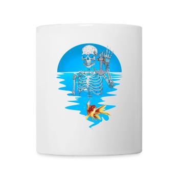 Anchor, Ghost, Horror, Sailor, Fish, Ghost, Water - Mug - white - Front
