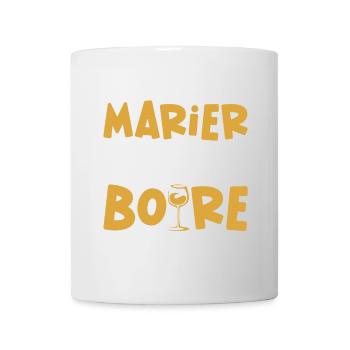Humour EVG Cadeau Futur Marié Garçon Mariage Team - Mug blanc - blanc - Devant