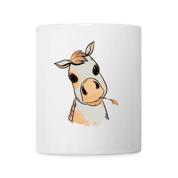 Fohlen Baby Pferd Kind Geburtstagsgeschenk Kind - Tasse - Weiß - Vorne