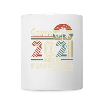 2021 Original 2021 Vintage Vintage Retro anniversa - Mug - white - Front