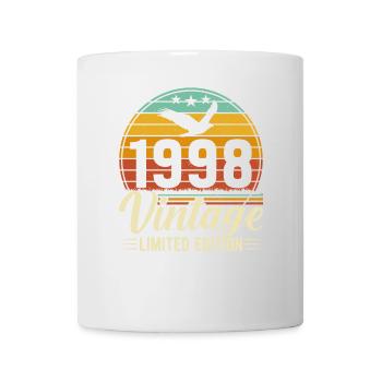 1998 Geburtstagsgeschenk 1998 Jahrgang 1998 Geschenk - Tasse - Weiß - Vorne