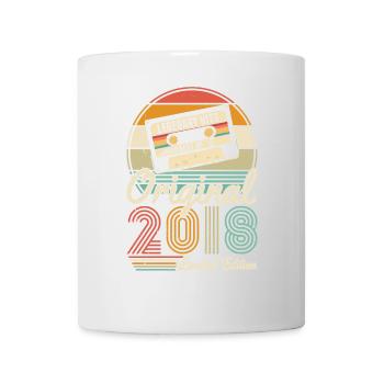 Original 2018 Vintage - 2018 Birthday Gift - Mug - white - Front