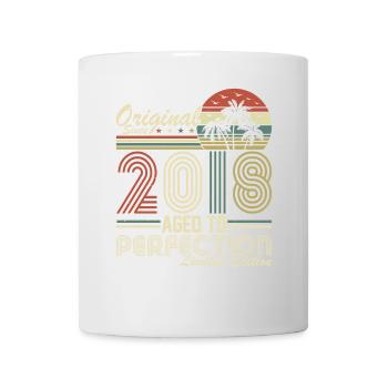 Original 2018 Vintage - 2018 Birthday Gift - Mug - white - Front