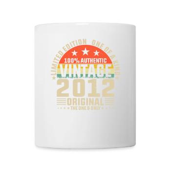 Vintage 2012 aged to perfection - Mug - white - Front