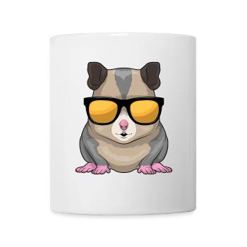 Lunettes de soleil Hamster - Mug blanc - blanc - Devant