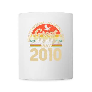 Vintage 2010 aged to perfection - Mug - white - Front
