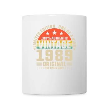 1989 Geburtstagsgeschenk 1989 Jahrgang 1989 Geschenk - Tasse - Weiß - Vorne