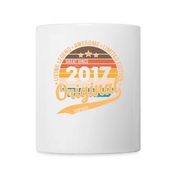Jahrgang 2017 - 2017 - Fantastisch seit 2017 - Tasse - Weiß - Vorne