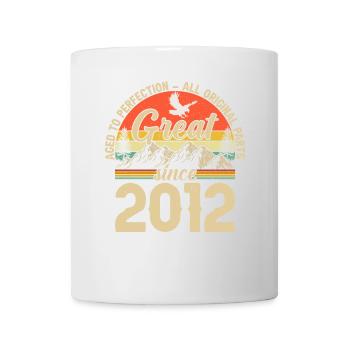 Vintage 2012 aged to perfection - Mug - white - Front