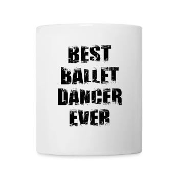 Beste Balletttänzerin aller Zeiten - Tasse - Weiß - Vorne