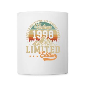 1998 Geburtstagsgeschenk 1998 Jahrgang 1998 Geschenk - Tasse - Weiß - Vorne