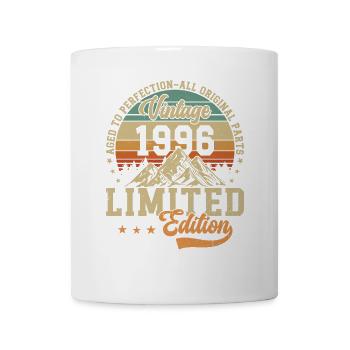 1996 Geburtstagsgeschenk 1996 Jahrgang 1996 Geschenk - Tasse - Weiß - Vorne