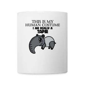 tapir tapire Spruch - Tasse - Weiß - Vorne