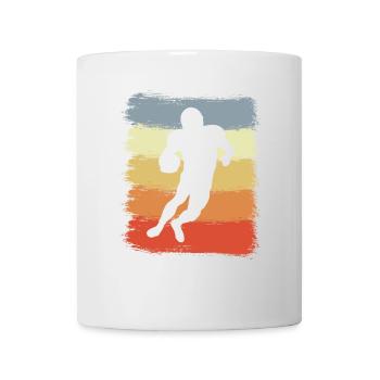 Retro Football Player - Mug - white - Front