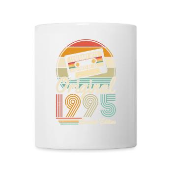 1995 Geburtstagsgeschenk 1995 Jahrgang 1995 Geschenk - Tasse - Weiß - Vorne