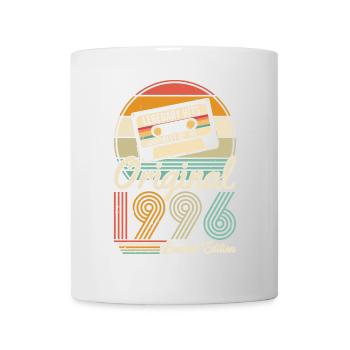 1996 Geburtstagsgeschenk 1996 Jahrgang 1996 Geschenk - Tasse - Weiß - Vorne