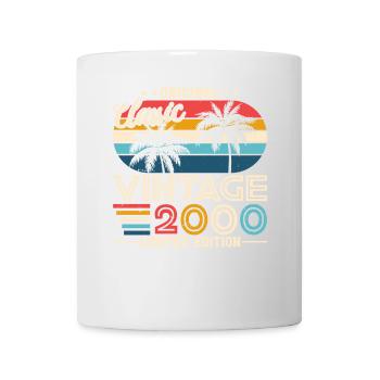 Original Jahrgang 2000 | Geschenk zum Geburtstag 2000 - Tasse - Weiß - Vorne