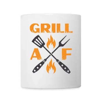 Grill AF - Mug - white - Front