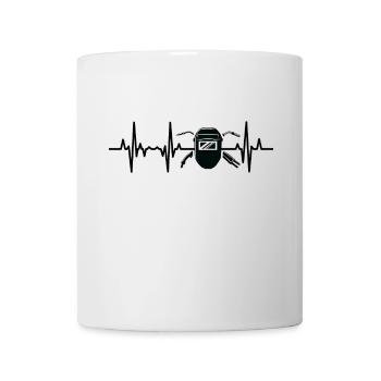 Machine à souder ECG - Mug blanc - blanc - Devant