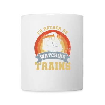 Drôle de cheminot - Mug blanc - blanc - Devant