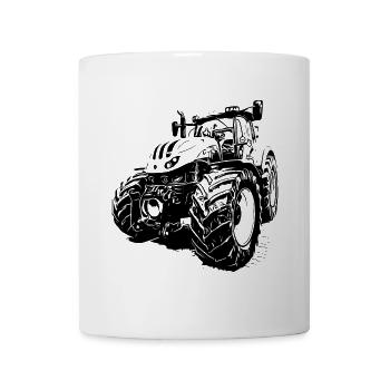Traktor - Tasse - Weiß - Vorne