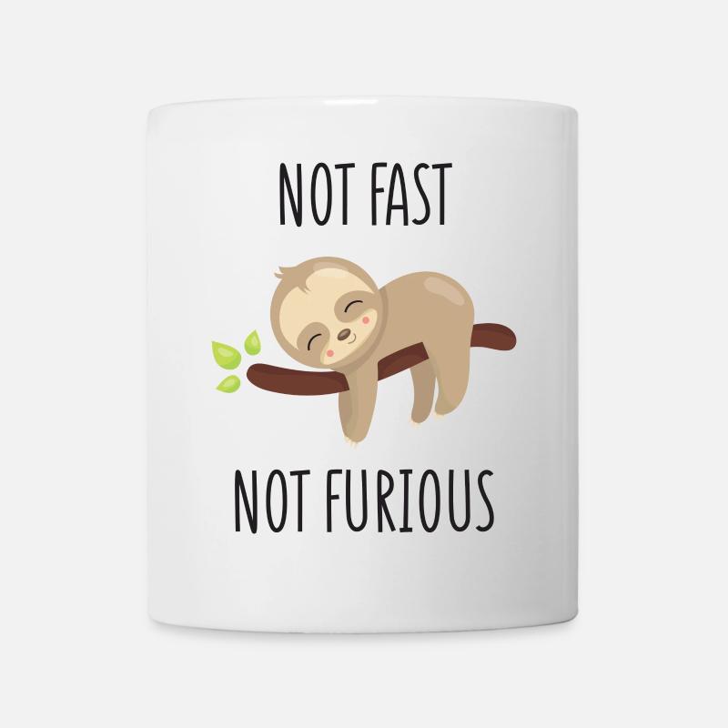 Not Fast, Not Furious - Mug - white