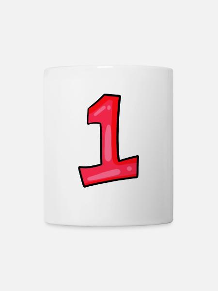1 - Tasse - Weiß