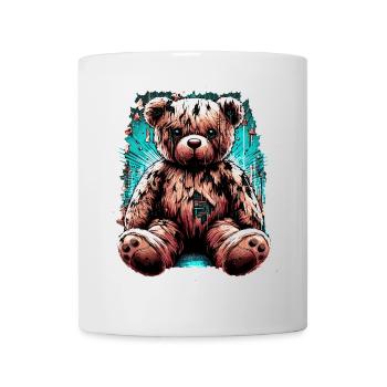Vintage Teddy Bear Cuddly Bear - Mug - white - Front