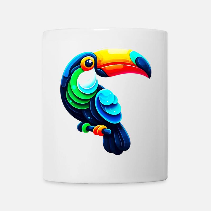 Tukan - Tasse - Weiß