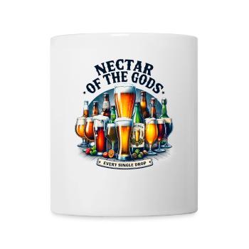 Bier Nectar of the Gods Liebhaber Party Trinker - Tasse - Weiß - Vorne