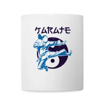 karaté - Mug blanc - blanc - Devant