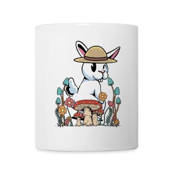 Lièvre, Lapin, Animaux De La Forêt, Rongeur, Nature, Automne - Mug blanc - blanc - Devant
