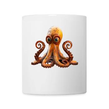 Octopus Small Octopus Cuttlefish Cute Octopus - Mug - white - Front