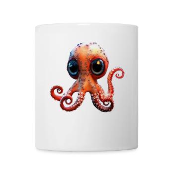 Octopus Small Octopus Cuttlefish Cute Octopus - Mug - white - Front