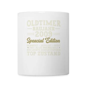 Voiture classique construite en édition spéciale 2009 - Mug blanc - blanc - Devant