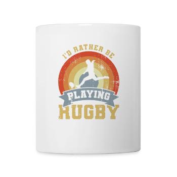 Rugby Joke - Mug - white - Front