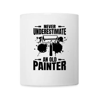 Painter, varnisher, grandpa - Mug - white - Front