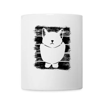 Chat - Mug blanc - blanc - Devant