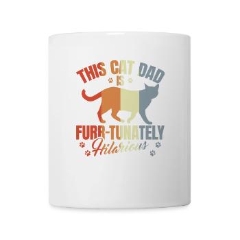 Cat Dad - Mug - white - Front