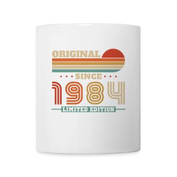 Vinatge 1984 Cadeau d’anniversaire - Mug blanc - blanc - Devant