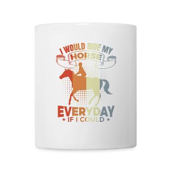 Reiter Inspiration - Tasse - Weiß - Vorne