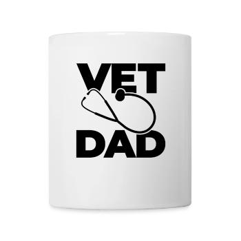 Père vétérinaire - Mug blanc - blanc - Devant